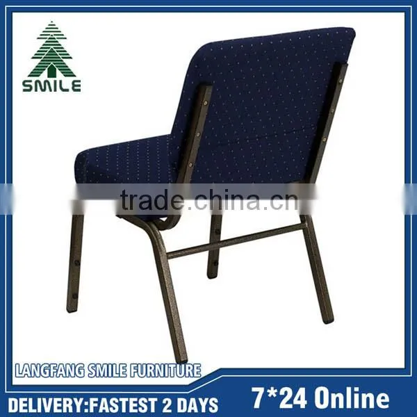 Popular Design Cheap Stackable Used Chairs Church From China photo-4