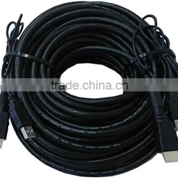 Factory HDMI Cable 2.0 HDMI Cable 100m 50m 40m 30m 20m 10m Support 1080P 4K2K Over Fiber Optic Quality Choice photo-5
