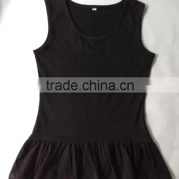 Persnickety Baby Girls 100% Cotton Ruffle Tops With Tank Sleeves