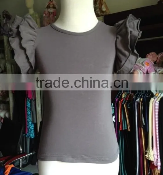 Hot Sale Double Tank Top for Girls,Children's Ruffle Top&Shits,Mix Color Kids Tank Top