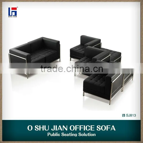 2015 Modern Design Office Leather Couches SJ813 photo-2