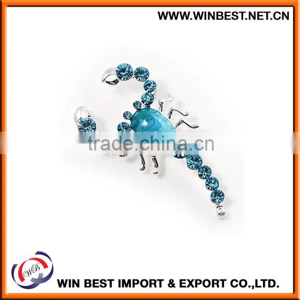 China Supplier Cheap Rhinestone Wedding Brooches photo-5