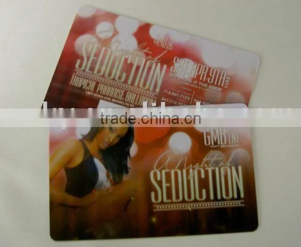 Plastic Barcode Card for Complimentary Event