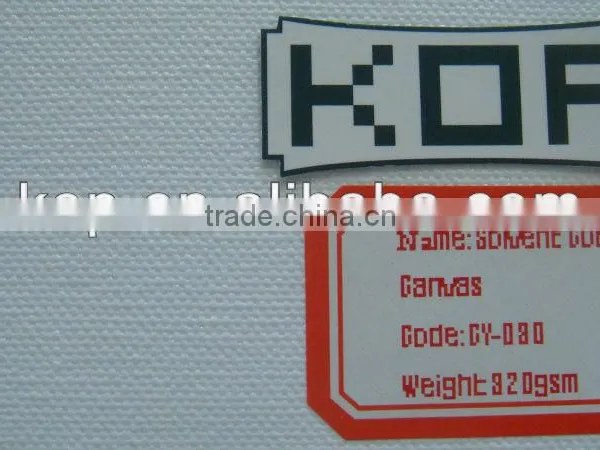 Cotton Canvas-Solvent 320gsm