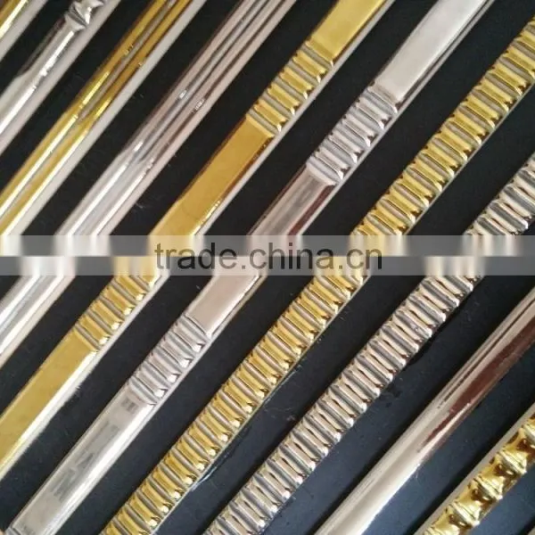 Hot Sale Full Ceramic Golden&silver Border 600*20mm photo-3