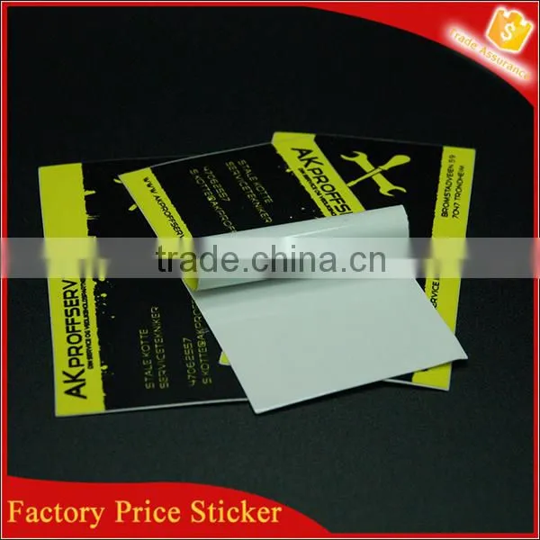 0.12mm Normal Vinyl Waterproof Sticker Quality Choice