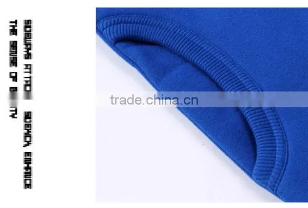 Custom Made High Quality Royal Blue Good Sale Hoodies photo-5