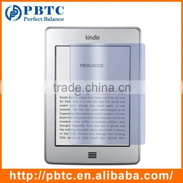 Factory Price Wholesale Clear Screen Protector For Kindle Touch , Custom Screen Protector