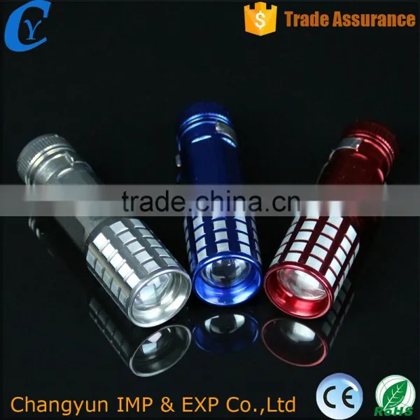 Aluminium Alloy LED Flashlight Electronic Torch