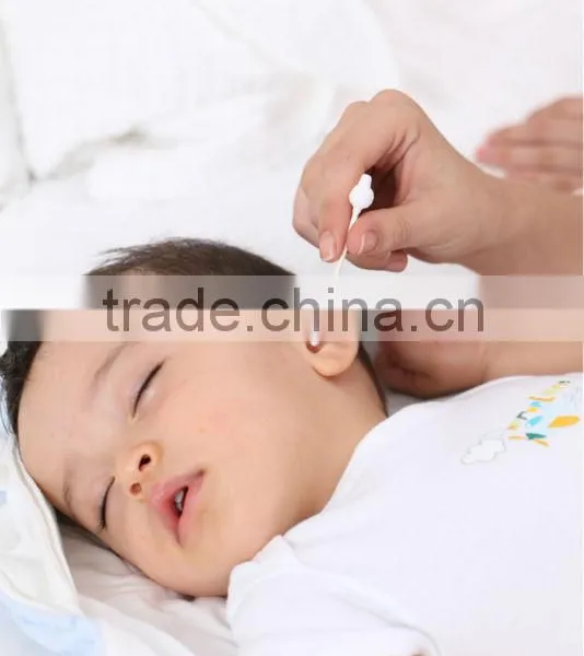 Plastic Baby Cotton Buds in Ear