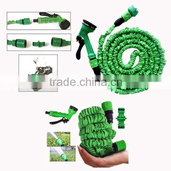 Factory Customize Expanndable Garden Hose With Free Gun