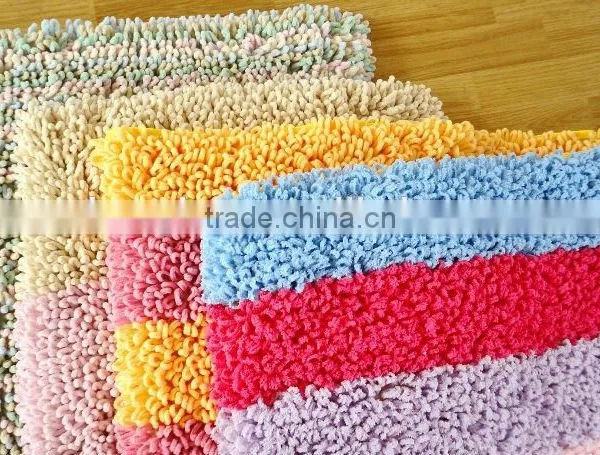 Chenille Mat for Both Bedroom and Bath Room photo-2