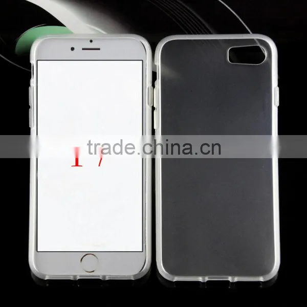 2016 Newest Cheap Price Clear Transparent Soft TPU Jelly Case For Iphone 7 photo-2