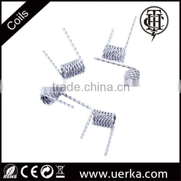 THC Twisted Fused Clapton Tiger Prebuilt Transformer Eagle Coil Spool Rod Wire photo-3