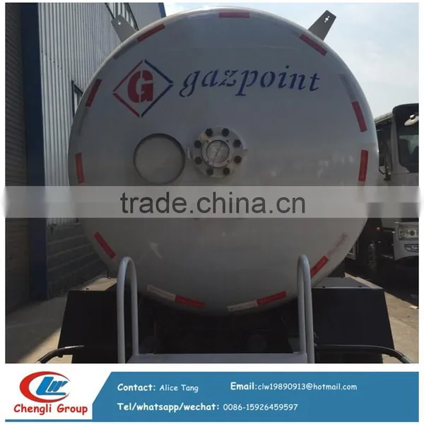 50cbm Cooking Gas Tanker Truck Tanks for Lpg photo-2