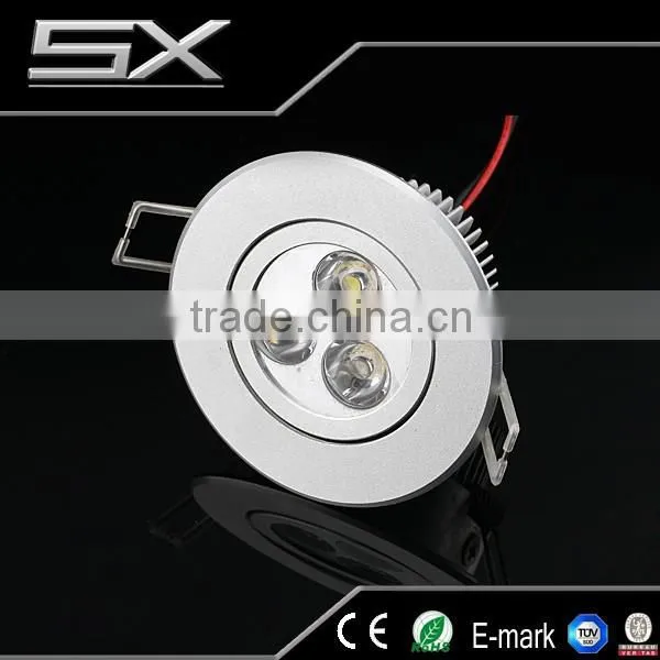 3W Elegant Par30 Led Downlight With Fan and Conformal Coating