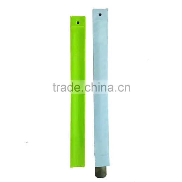 High Quality Promotional Gift PVC Reflective Snap Band Pvc Slap Band Pvc Wrist Band Quality Choice photo-4