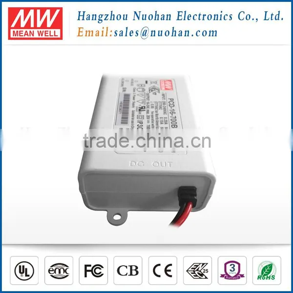 Mean Well PCD-16-700 16W 700ma Driver AC Phase-cut Dimmable Mean Well Led Driver photo-4
