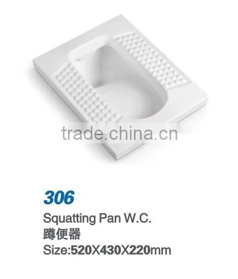 China Ceramic Tilet WC Squatting Pan photo-3