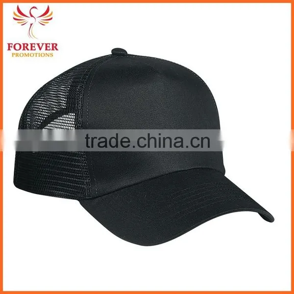 Embroidery 5 Panel Mesh Back Unique Design Custom Logo Cotton Baseball Cap Hat Visor photo-4