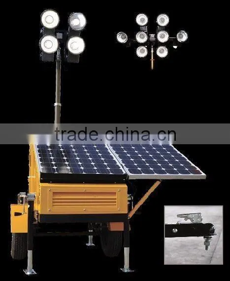 MOBILE/TRAILER SOLAR LIGHTING TOWER