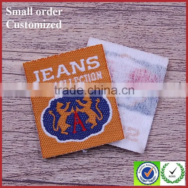 Wholesale Damask Fashion Garment Computerized Woven Label Machine Labels