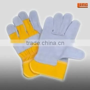 Blue Grain Leather Working Gloves photo-2