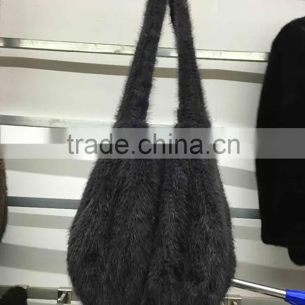 Hand Made Mink Fur Bag Brand Ladies 2015 photo-4
