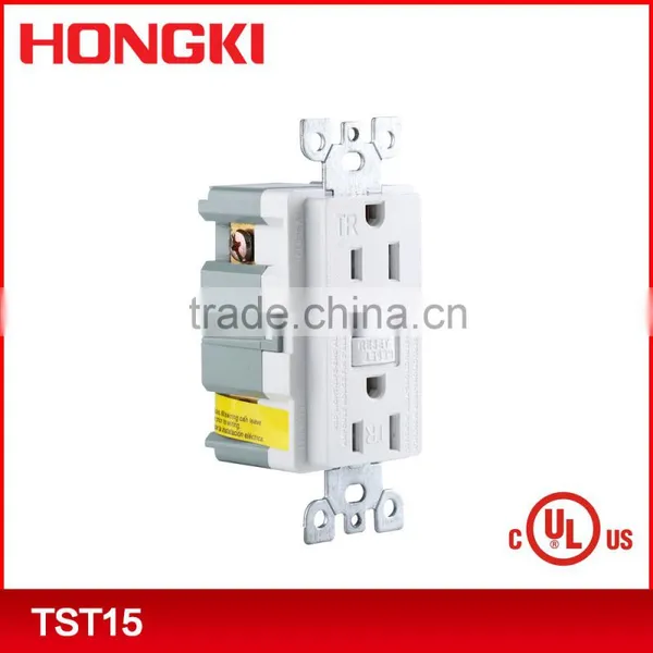 New Ground Fault Circuit Interrupter GFCI With UL Approval and End Life Self Testing , 15A,125V AC,60Hz. photo-3