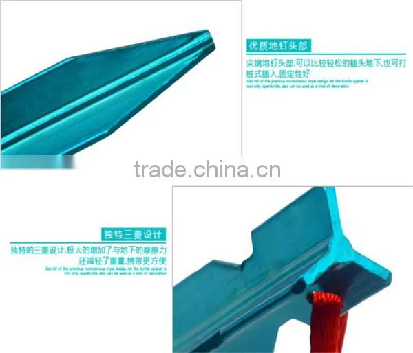 Aluminium V-shape Tent Stakes photo-6