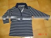 Cotton Yarn Dyed Stripes T-Shirt
