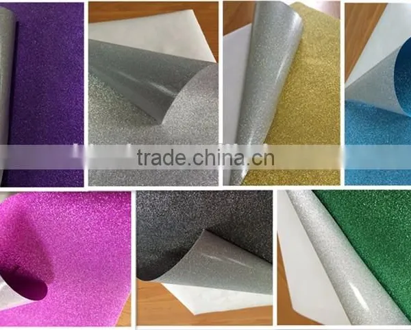 Glitter Self Adhesive Vinyl for Cutting Plotter Roll Size photo-4