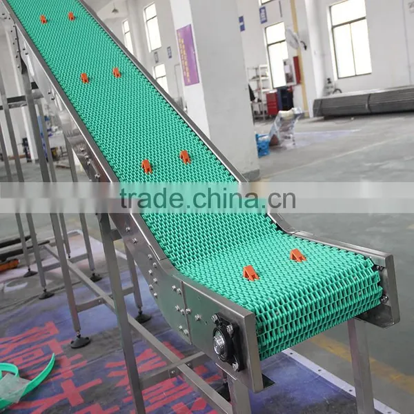 POM Belt Climbing Conveyor System for Material Lifting photo-3