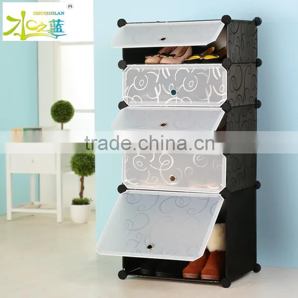 New Home Design Large Modern Shoe Cabinet photo-3