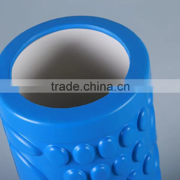 Tetured Grid Eercise&massage Muscles Foam Roller High Density EVA Therapy and Myofascial Release Roller Deep Tissue Massage photo-2