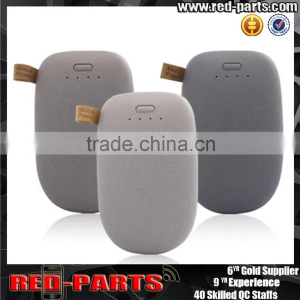 2015 Express Wholesale Cobblestone Design Portable Power Bank 10400mAh