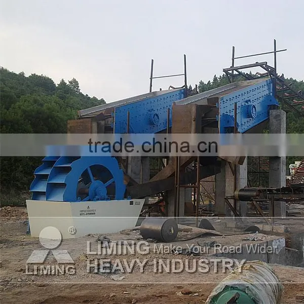 Sand Washing Machine Used in India Stone Crushing Line