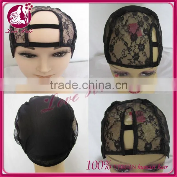 Wholesale Hot Selling Cheap Price Breathable and Fashionable Weaving Cap u Part Wig Cap photo-2