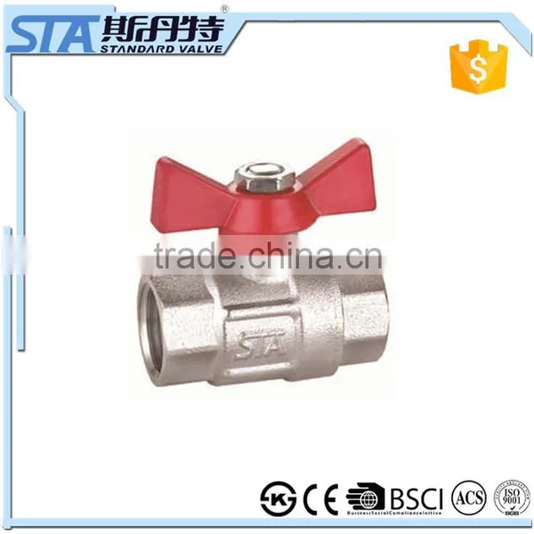 ART.1001 Manufacturer Wholesale 1/2" 3/4" 1" Manual Operated Forged Brass Ball Valve for Water Oil Gas Air Price Made in China photo-3
