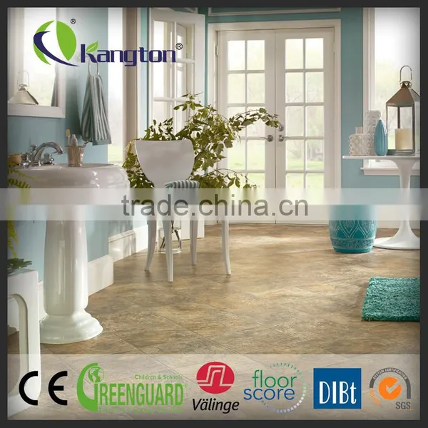 Easy Installation Glueless Loose Lay Vinyl Flooring That Looks Like Tile photo-5