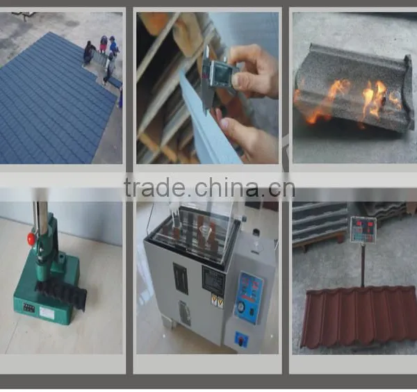 Color and Durable Kerala Stone Coated Metal Roofing Tile photo-4