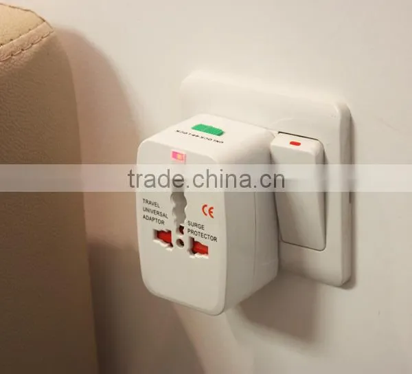 Wall Mount Interchangeable Plug Universal World Travel Adaptor photo-5