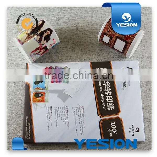 100gsm A4 A3 Roll Size Sublimation Transfer Paper for Polyester Heat Transfer Paper for Cotton photo-4