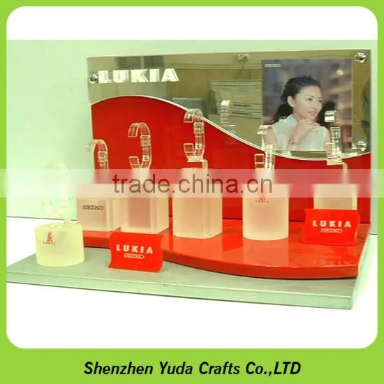 Desktop Design MDF Watch Display Stand Brand Watch Counter photo-2
