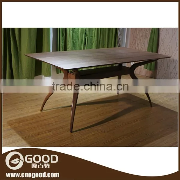 Folding Table Stackable Chair Rubber Wood Chair and Table Set photo-5