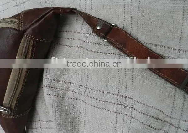 Travel Money Pouch in Leather /hip Belt/bum Bag/leather Festival Waist Belts Bag photo-3