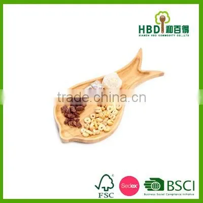 Whole|sale Hotselling Bamboo Wood Food Serving Dish Tray photo-3