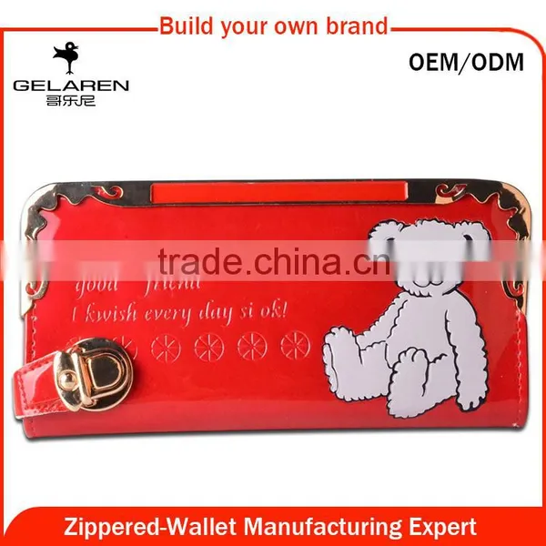 Trade Assurance Wholesale Gelaren Branded Fancy Girl Hand Purse