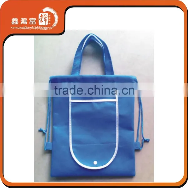 Environment Shopping Colorful Non Woven Drawstring Bag photo-5