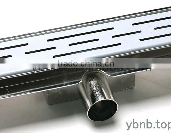 Stainless Steel Tile Anti-odor Long Floor Drain Shower Channel